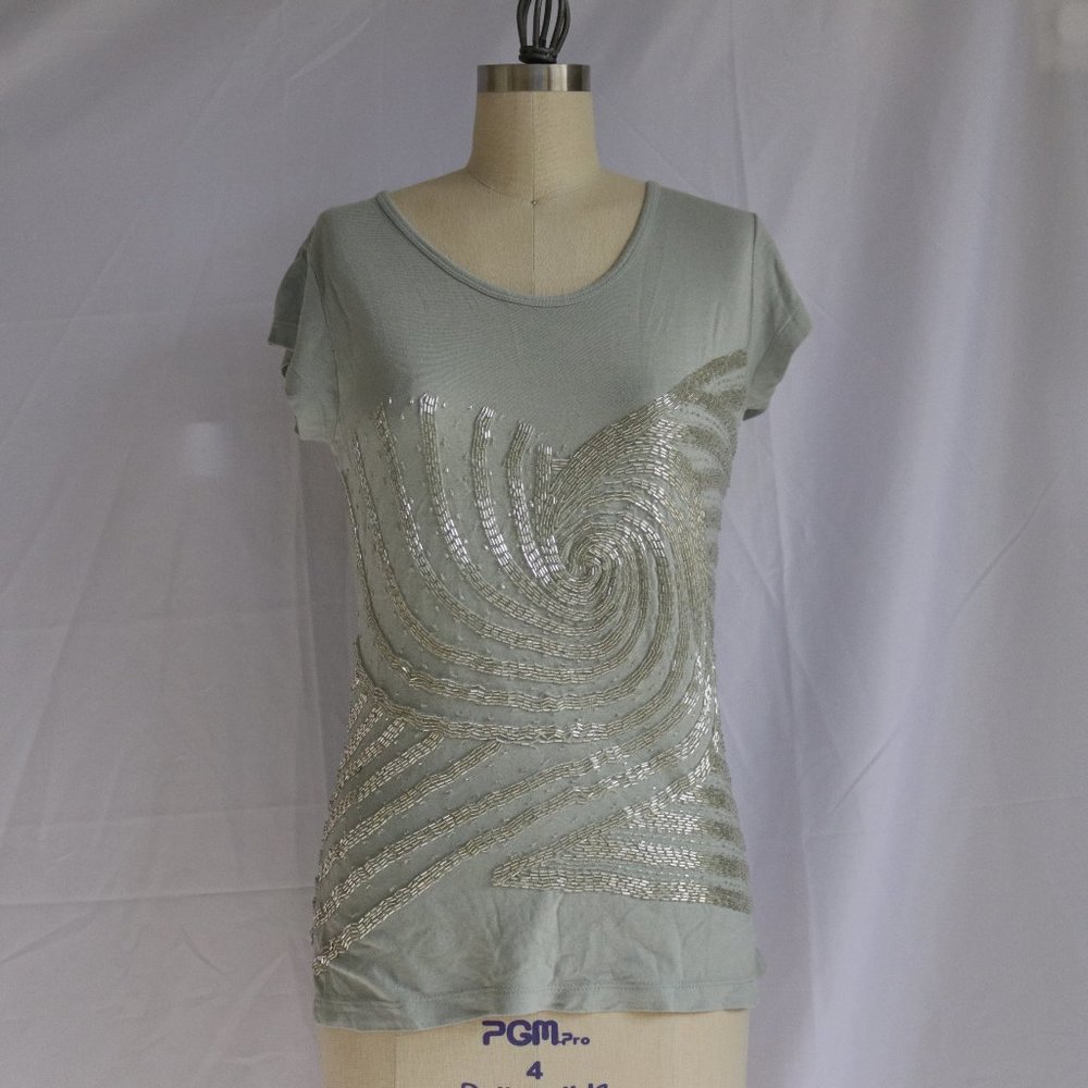 Kate Moss for Top Shop Hand Beaded Top - NWT